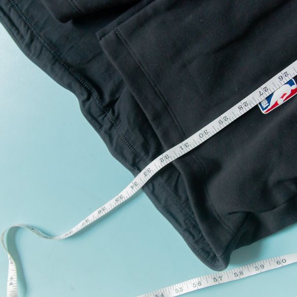 Nike x Fear of God Black Oversized Cotton-Blend Jersey Zip-Up Sweatshirt Sz XS - Picture 12 of 14